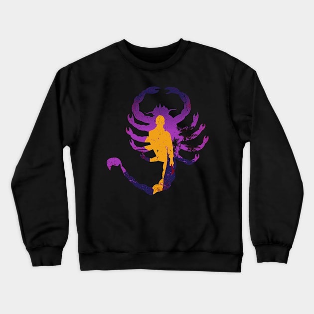 The Driving Scorpion Crewneck Sweatshirt by alecxps